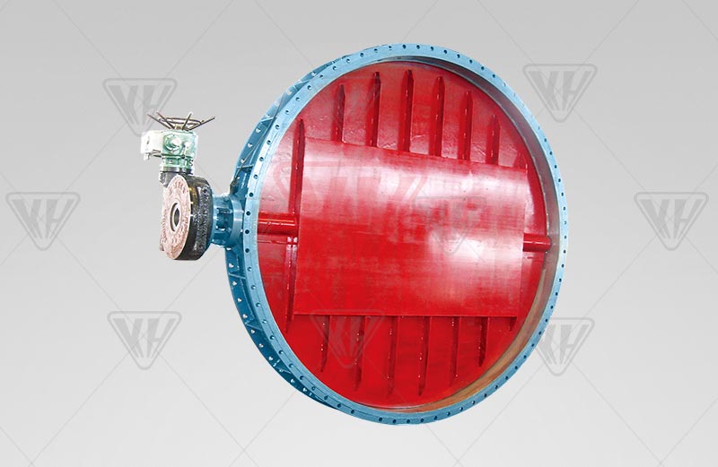 Electric ventilation butterfly valve